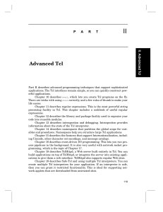 Advanced Tcl - NTUA FTP Server