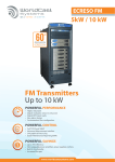FM Transmitters Up to 10 kW