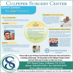 Colon Cancer… - Culpeper Surgery Center