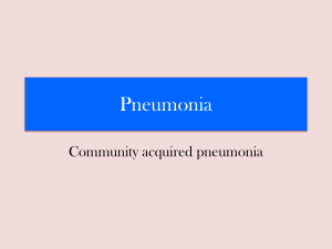 Pneumonia