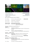 BIG Symposium itinerary