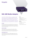 MA-100 Media Adaptor