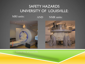 MRI Hazards - University of Louisville