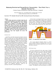 11b.2 Balancing Electrical and Thermal Device Characteristics