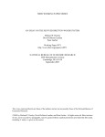NBER WORKING PAPER SERIES AN ESSAY ON THE REVIVED