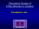 X-ray Binaries in Nearby Galaxies - CIERA