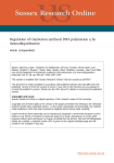 Regulation of translesion synthesis DNA polymerase by η