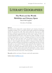 The Work and the World: Mobilities and Literary Space