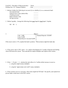 Econ2012: Principles of Macroeconomics