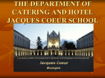 la section hotellerie du lycee jacques coeur