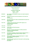 Centre for Plant Sciences Postdoc Symposium Thursday 10th
