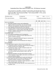 CORD Standardized Direct Observational