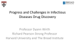 Progress and Challenges in infectious Diseases Drug Discovery