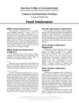 Food Intolerance - s3.gi.org - American College of Gastroenterology