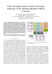 Fully decoupled current control and energy balancing of the