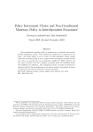 Policy Instrument Choice and Non-Coordinated Monetary Policy in