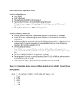 Unit 6 Differential Equations Review Topics you should know: Slope