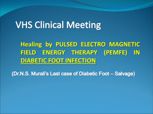 Healing by PULSED ELECTRO MAGNETIC FIELD ENERGY