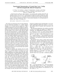 Experimental Demonstration of Ground State Laser Cooling with