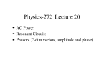 Physics-272 Lecture 20