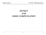 offset and noise compensation