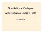 Gravitational Collapse with Negative Energy Field