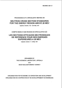 Neutron Cross Section Standards for the Energy Region Above 20