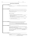 Atomic Structure Timeline Notes