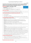 Drug Information Sheet("Kusuri-no-Shiori") Internal Published: 07