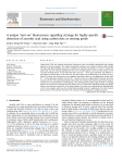 A unique “turn-on” fluorescence signalling strategy for highly specific