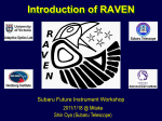 RAVEN Project - Subaru Telescope