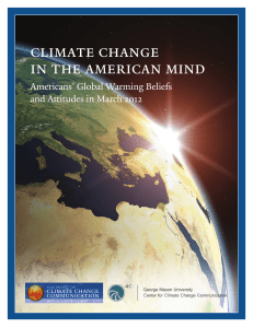 climate change in the american mind