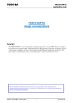 TB67S105FTG Usage considerations