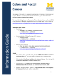 Colon Cancer Information Guide