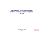 dte power differential noise and common