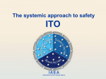 A Systemic Approach to Safety: ITO - gnssn