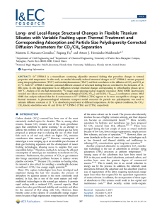 Long- and Local-Range Structural Changes in