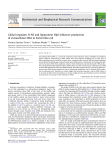 Global regulator H-NS and lipoprotein NlpI influence production of