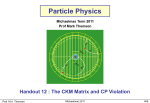 The CKM Matrix and CP Violation