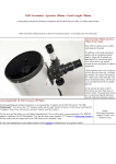 GSO Newtonian - Aperture 150mm - Focal Length 750mm