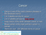 Cancer- Powerpoint