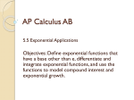 AP Calculus AB - Van Buren Public Schools