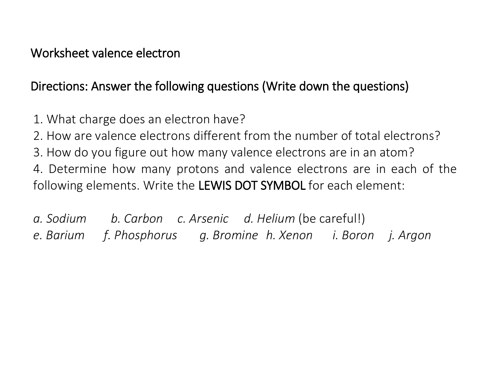 Worksheets Valence Electrons Worksheet t3 worksheet valence electron