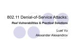 802.11 Denial-of-Service Attacks: Real Vulnerabilities