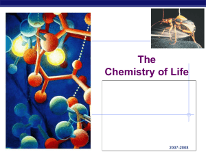 Chemistry and Water