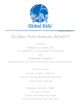 Global Kids Annual Benefit