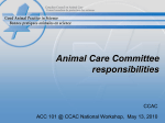 Animal Use Protocol Form - Canadian Council on Animal Care