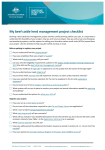 My beef cattle herd management project checklist