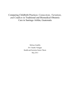Comparing Childbirth Practices - Perelman School of Medicine at