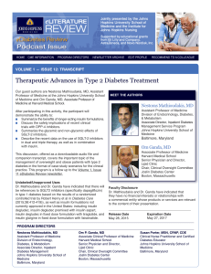 Featured Cases: Therapeutic Advances in Type 2 Diabetes Treatment